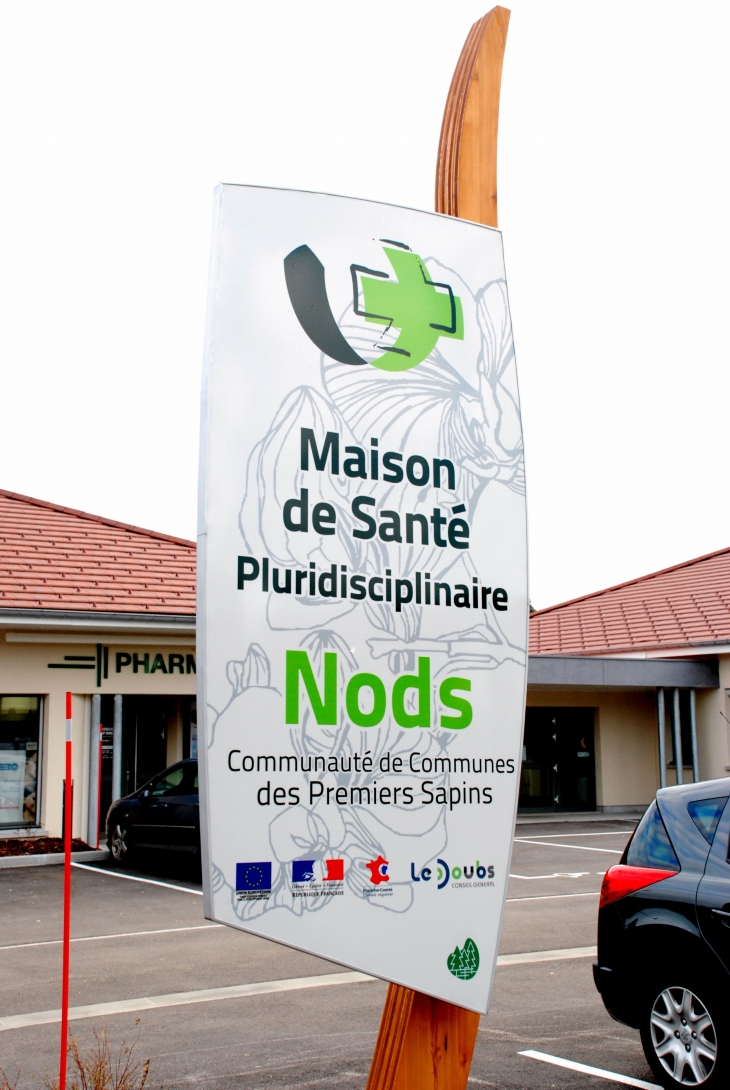 Panneau maison de santé - Nods