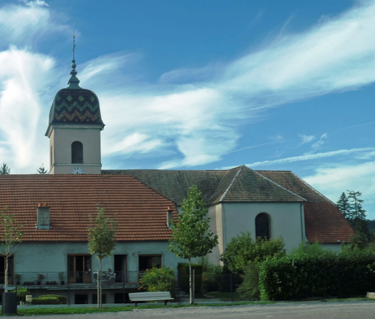 L'église - Saône