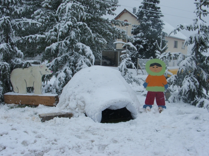 Un igloo au village ? - Saules