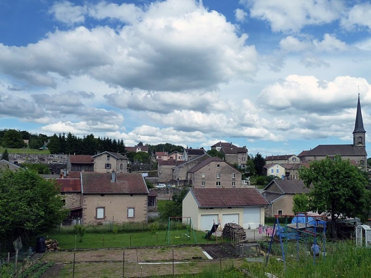 Vue partielle du village - Aillevillers-et-Lyaumont