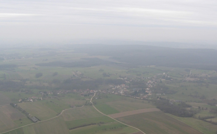 Photo aérienne - Beaumotte-lès-Pin