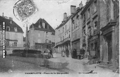 Place de la gargouille - Champlitte