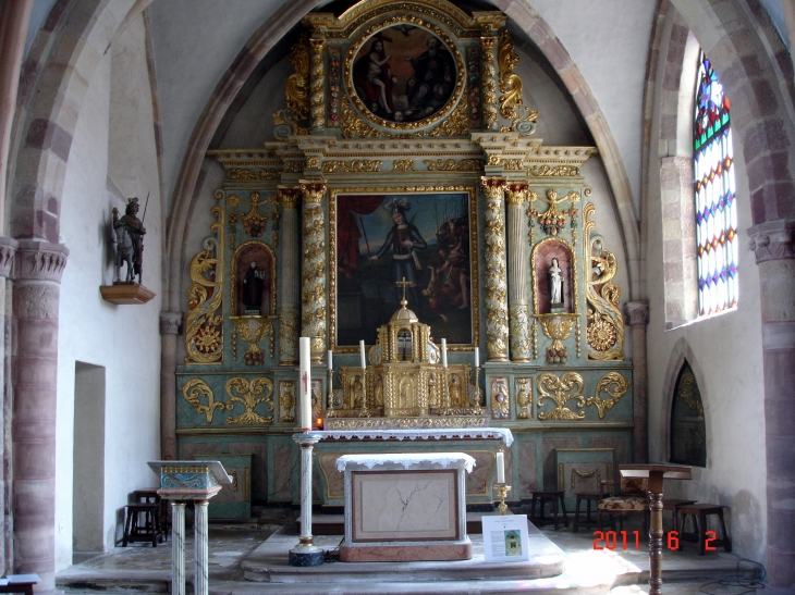 Abside de l'église - Conflans-sur-Lanterne