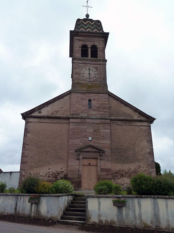 L'église - Écromagny