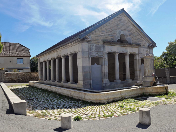 Le lavoir fontaine abreuvoir - Igny