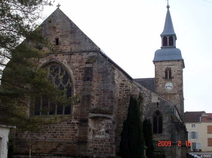 Vue de l'Eglise - Jonvelle