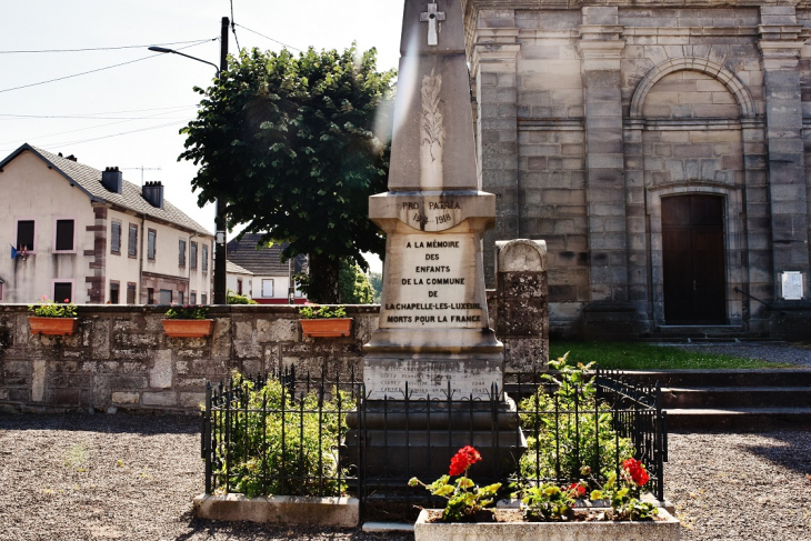 Monument-aux-Morts - La Chapelle-lès-Luxeuil