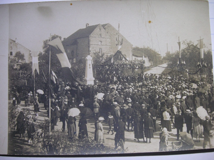 1ère commémoration guerre 1914/18 - Magnoncourt