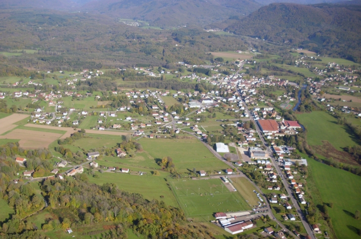 Melisey vue du ciel - Mélisey