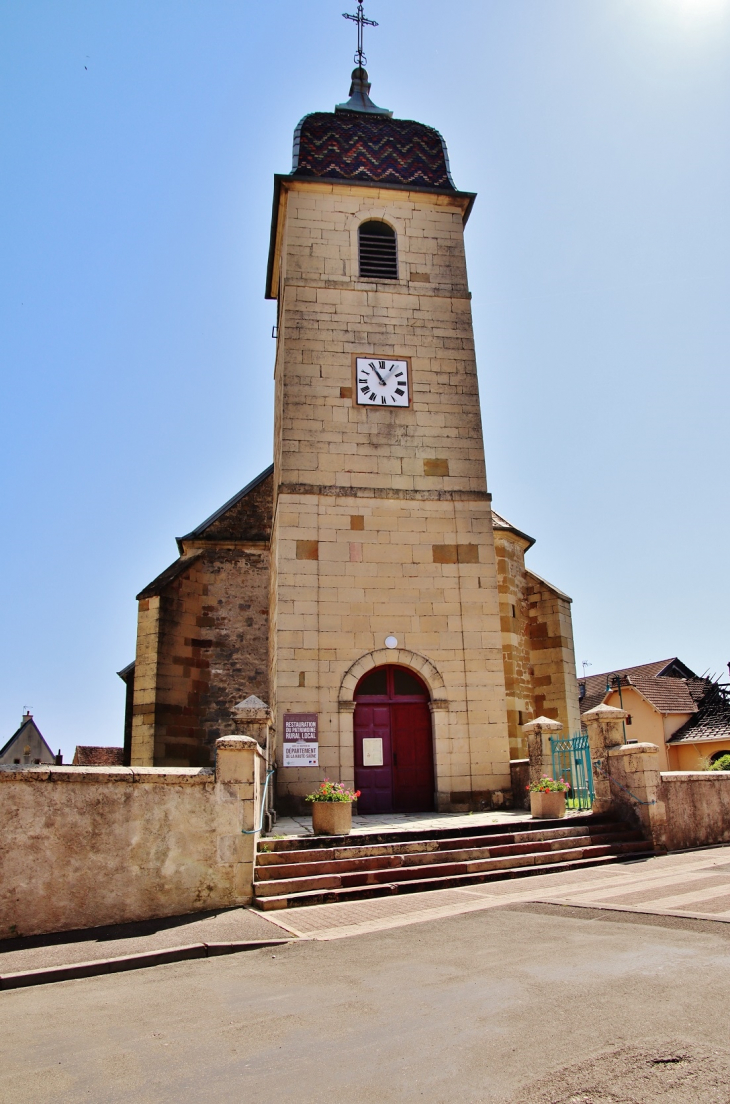 'église St Julien - Menoux