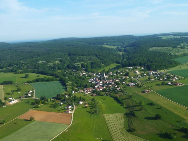 Photo aérienne - Montboillon