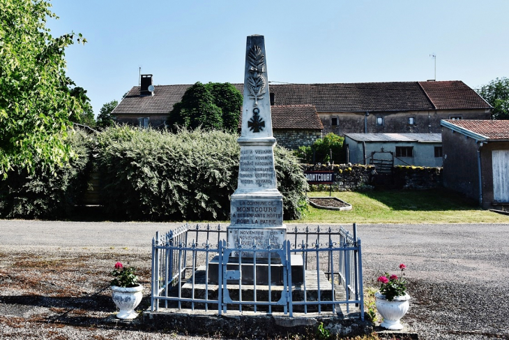 Monument-aux-Morts - Montcourt