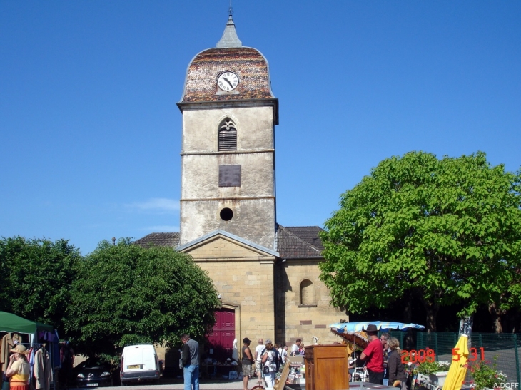 Façade de l'eglise - Polaincourt-et-Clairefontaine