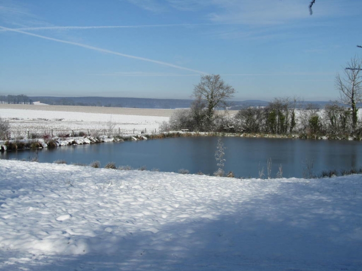 Pusy sous la neige - Pusy-et-Épenoux