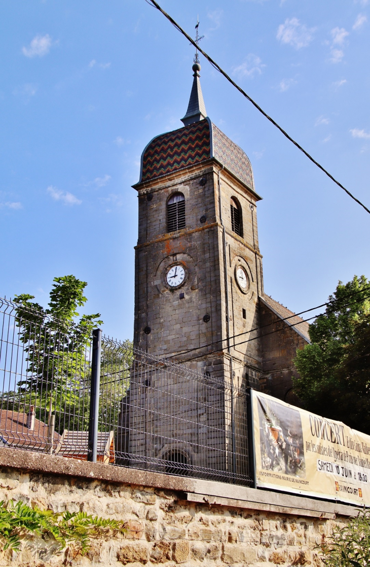 '''église St Valbert - Raincourt