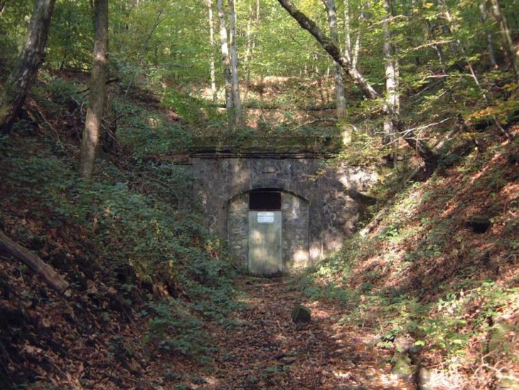 Entrée de la mine Ste Marie - Ronchamp