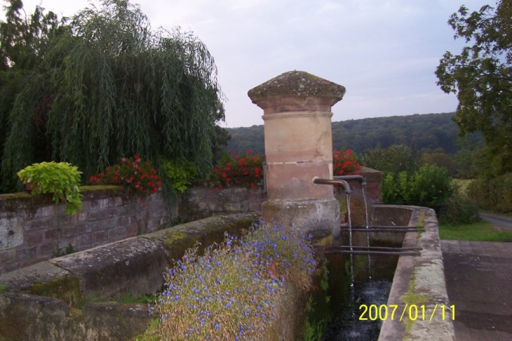 Fontaine de Malval - Saulnot