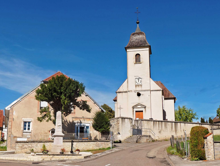 L'église au clocher comtois - Sauvigney-lès-Gray