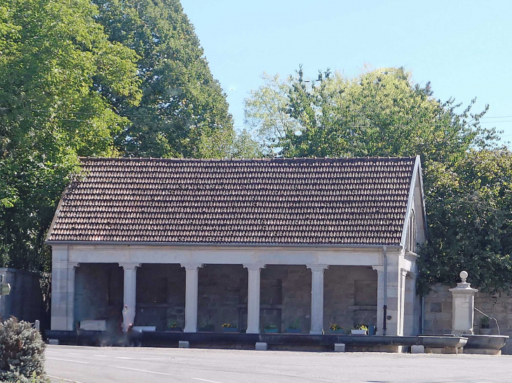 Le lavoir et la fontaine - Sauvigney-lès-Gray