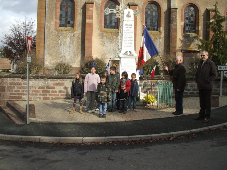 11 novembre  - Senargent-Mignafans