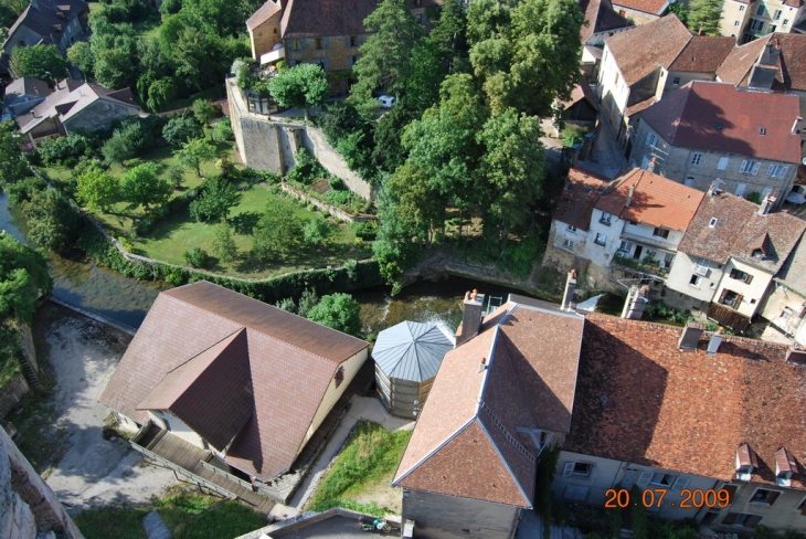 Arbois depuis le haut du clocher