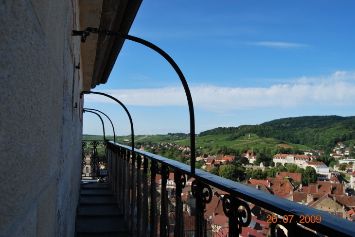 Haut du clocher - Arbois