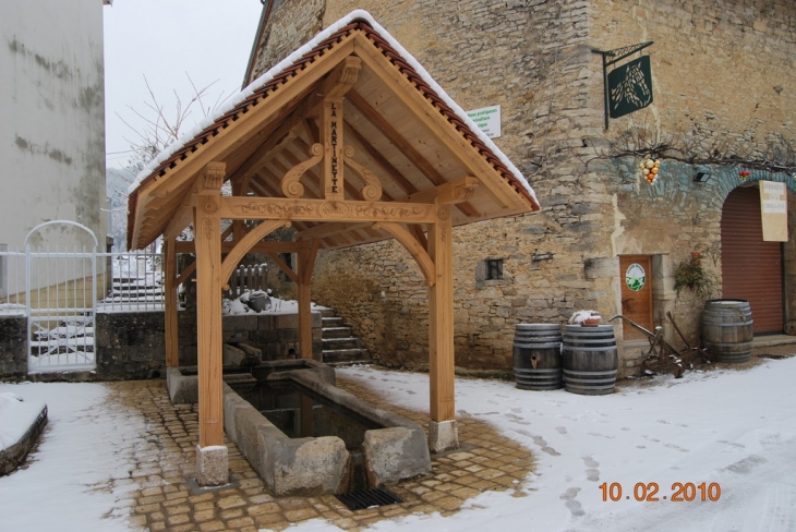 Source de la Martinette à Mesnay - Arbois