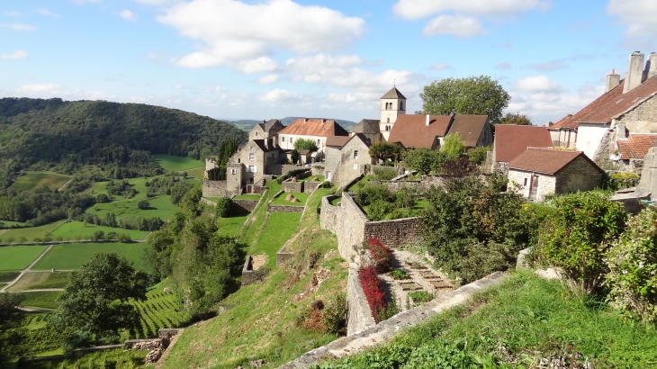 Vue Générale - Château-Chalon