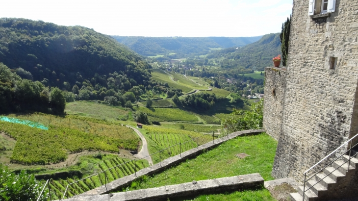 Vers Beame-les-Messieurs - Château-Chalon