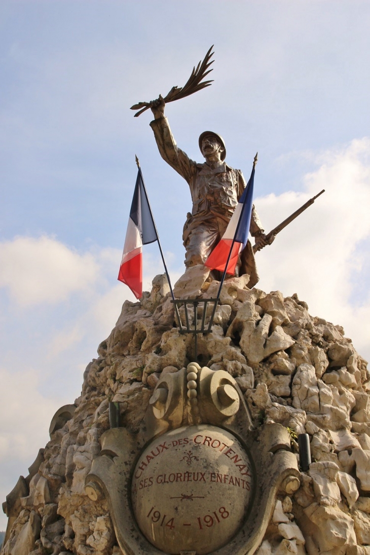 Monument-aux-Morts ( détail ) - Chaux-des-Crotenay