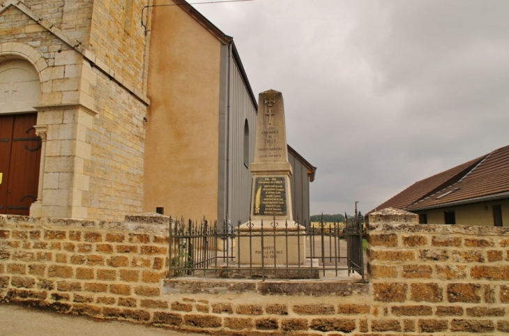 Monument-aux-Morts - Chilly-sur-Salins