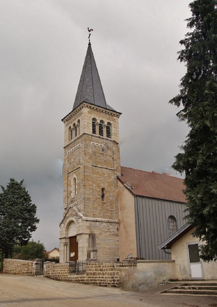 église St Martin - Chilly-sur-Salins