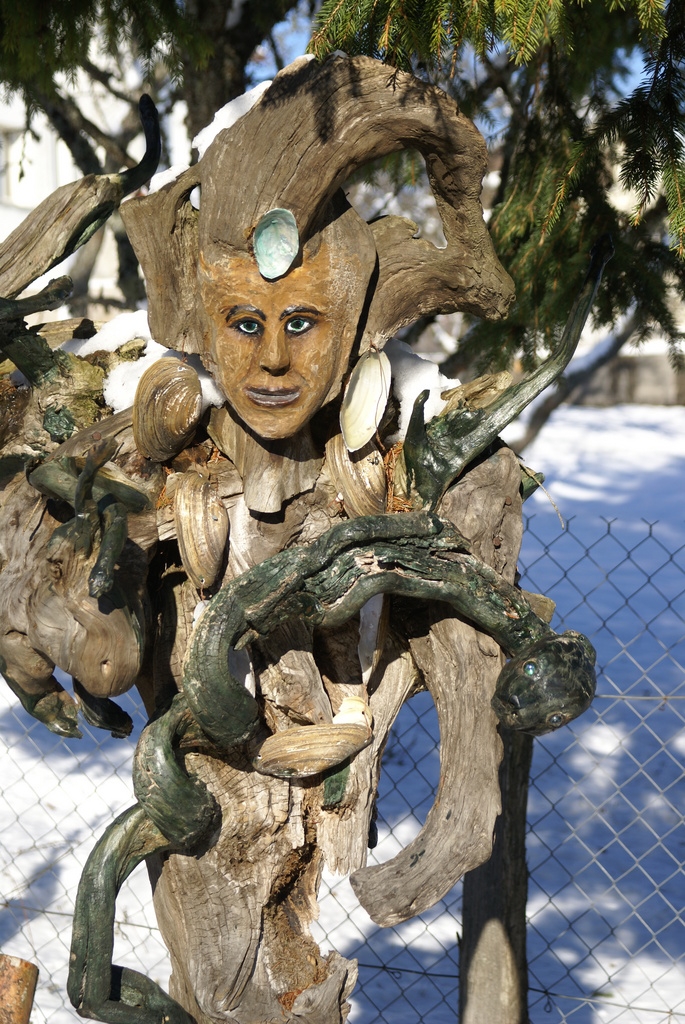 Sculpture faune et nature expo publique - La Chaux-du-Dombief