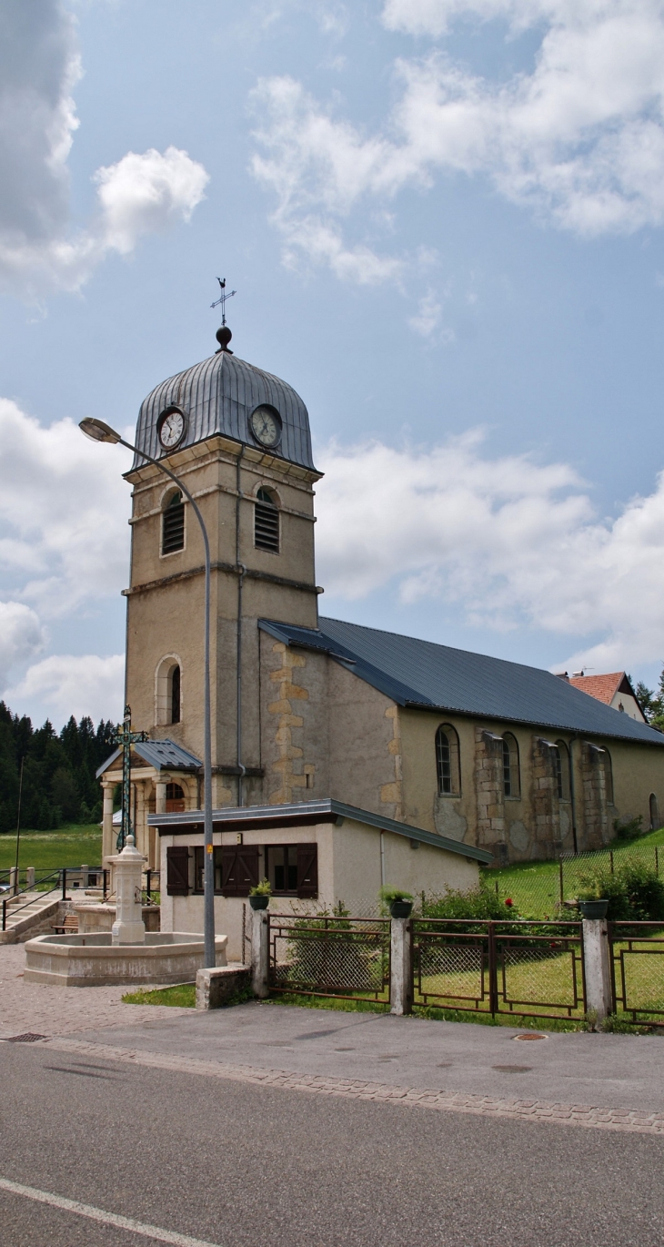 +-église de l'Assomption - La Pesse