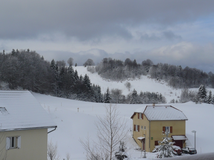 Vue ouest - La Pesse