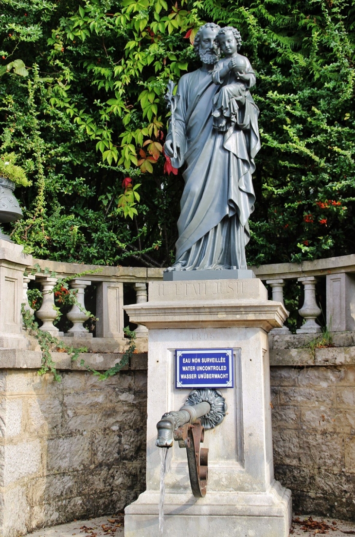 Fontaine ( détail ) - Lavigny