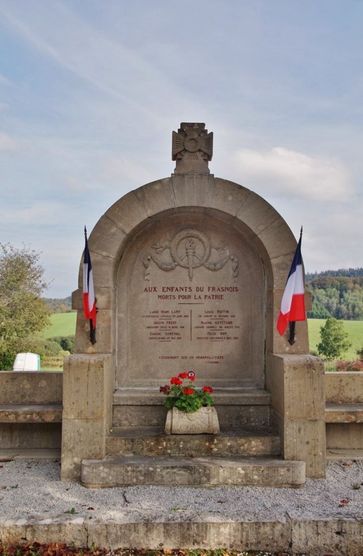 Monument-aux-Morts - Le Frasnois