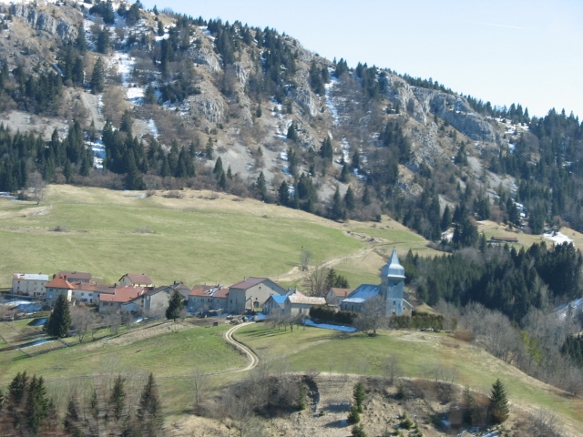 Vue du village - Les Bouchoux