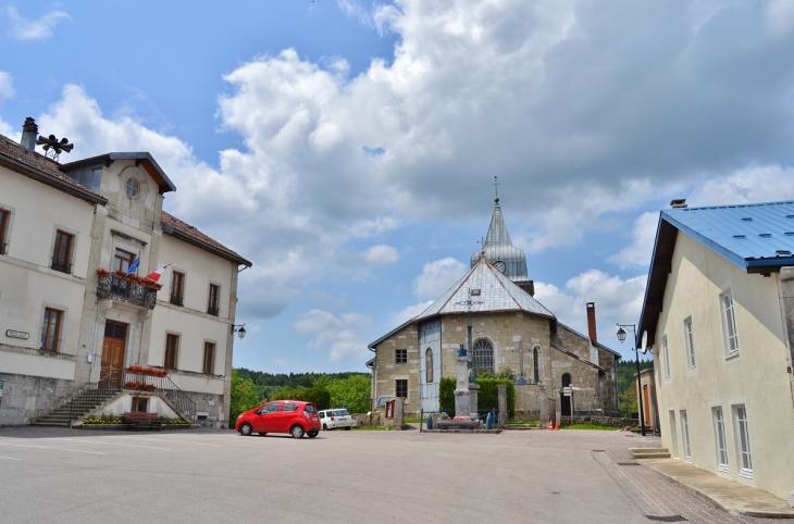 +-église de l'Assomption - Les Bouchoux