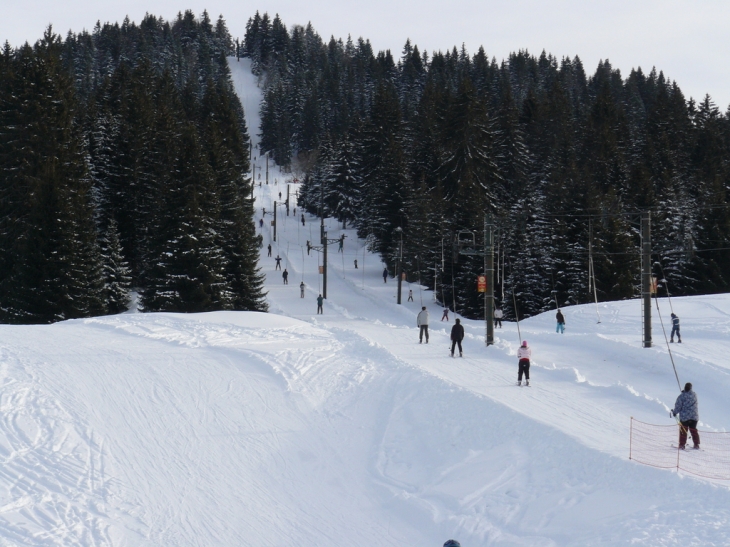 Les pistes de ski - Les Moussières