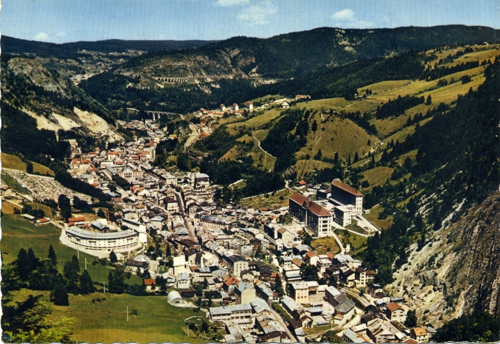 Vue générale (carte postale de 1980) - Morez