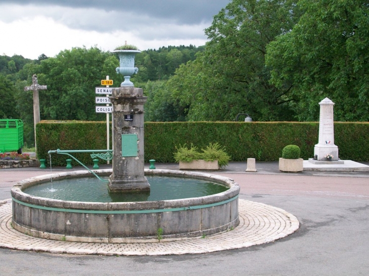 Fontaine de la place - Nantey