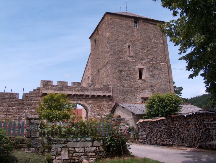 Le donjon du château de Rosay