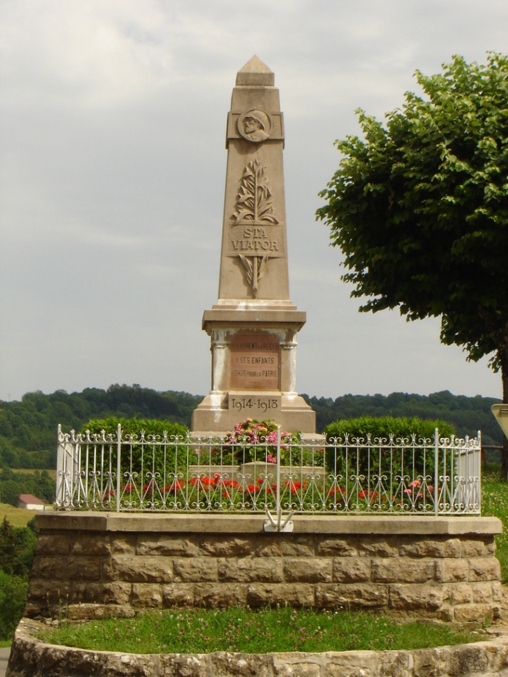 Monument aux morts - Saint-Laurent-la-Roche