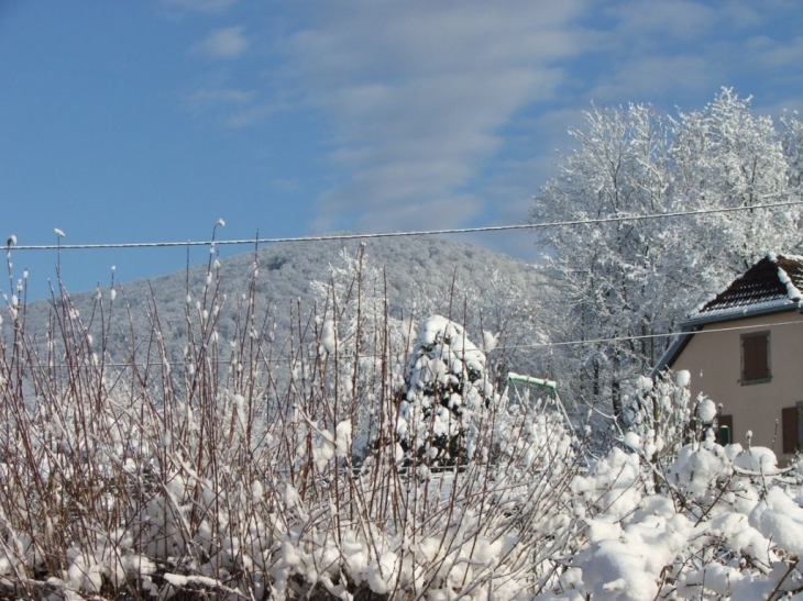 Grosmagny sous la neige