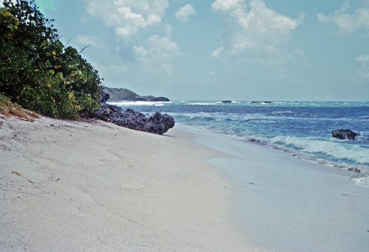 La Pointe-des-Châteaux en 1978. - Saint-François