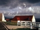 Eglise de Vieux Fort en Guadeloupe, en août 1973.