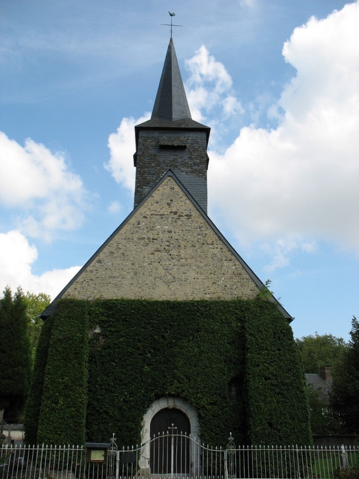 Façade de l'église - Bailleul-la-Vallée