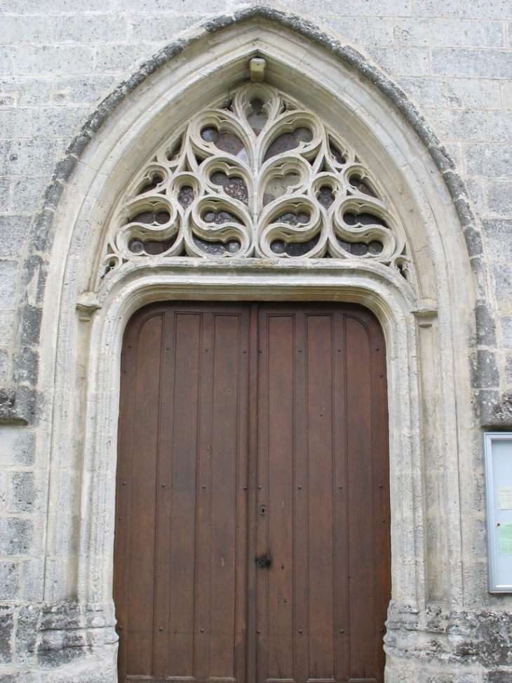 Portail de l'église - Barquet