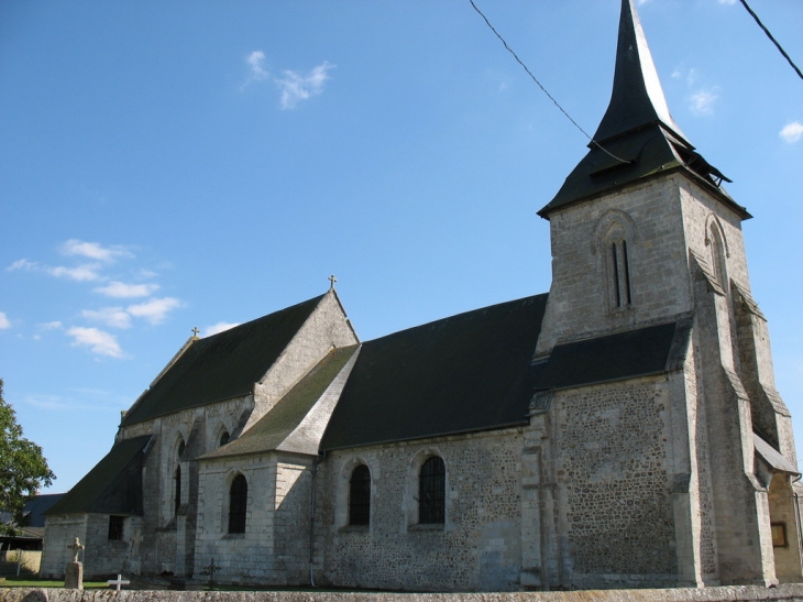 Eglise Notre-Dame (côté nord) - Bray